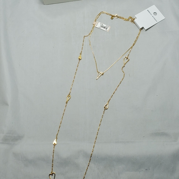 Rebecca minkoff sweetheart layered gold necklace - Picture 4 of 10